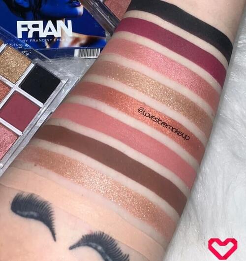 Paleta de sombras Nine Essentials - Fran Ehlke